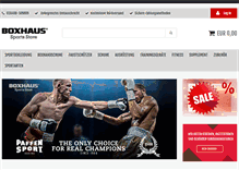 Tablet Screenshot of boxhaus.de